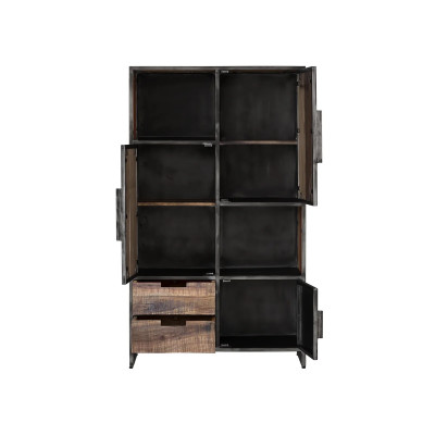 Highboard York Akazie / Metall