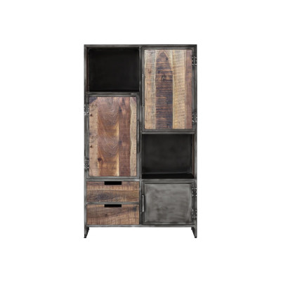 Highboard York Akazie / Metall
