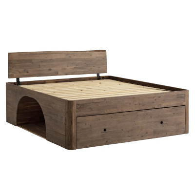 Bett Companion 180x200 Akazie