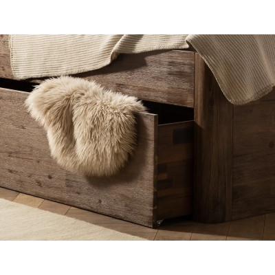 Bett Companion 180x200 Akazie