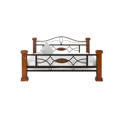 Postel Byzantium 200x200 hnědá