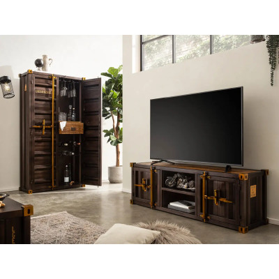 TV stolek Cargon mango kov