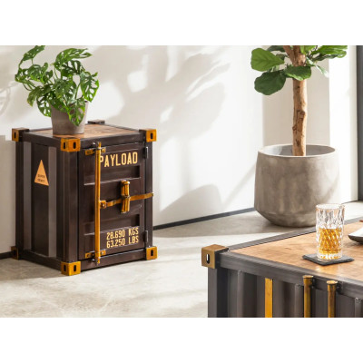 Odkládací stolek Cargon mango kov