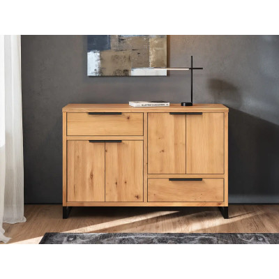 Komoda Sydney 126 cm divoký dub