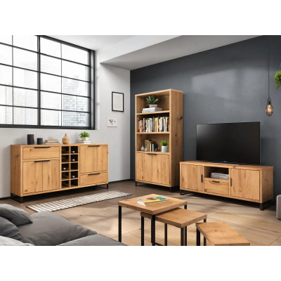 Komoda Sydney 126 cm divoký dub