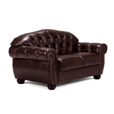Garnitur1+2+3 Chesterfield Hereford antik braun