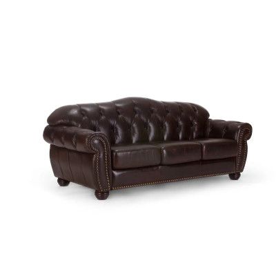 Garnitur1+2+3 Chesterfield Hereford antik braun