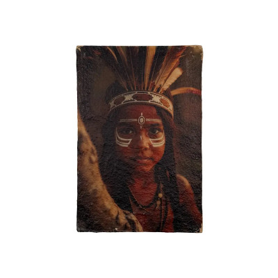 Wandbild Papiermache 60x90 - Roots of Tradition