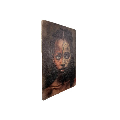 Wandbild Papiermache 60x90 - Duality
