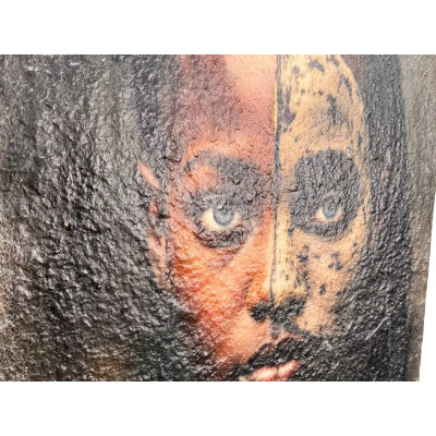 Wandbild Papiermache 60x90 - Duality