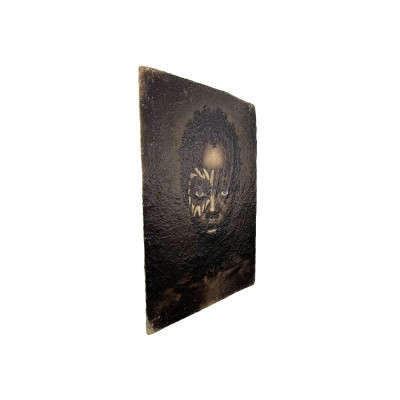 Wandbild Papiermache 60x90 - Silent Strength