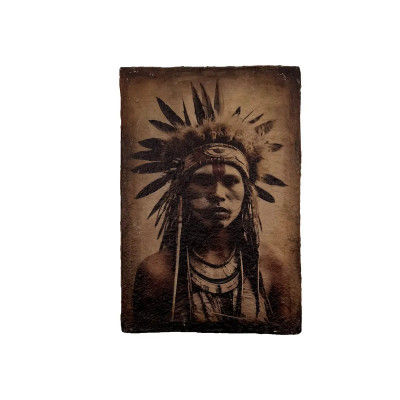 Wandbild Papiermache 60x90 - Heritage
