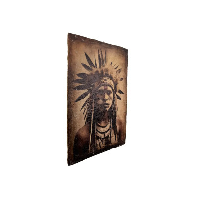 Wandbild Papiermache 60x90 - Heritage
