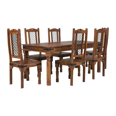 Jídelní set Merlow 178x90 + 6 židle