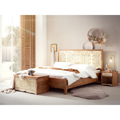 Bett Delhi 140x200 Mango