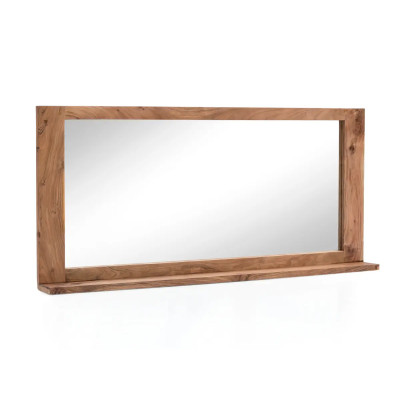 Zrcadlo Osbon 140x65 akácie