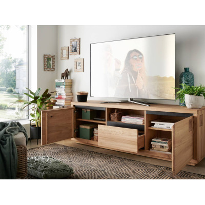 Stolek pod TV dub