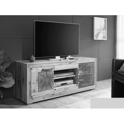 TV stolek divoký dub