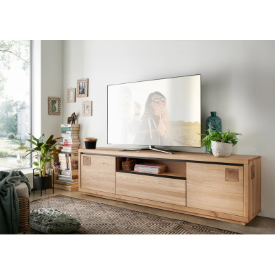 Dřevěný TV stolek