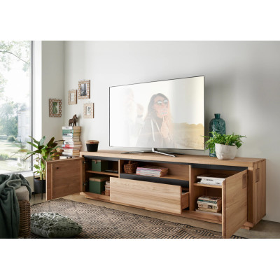 Dřevěný TV stolek