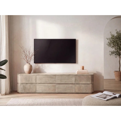 TV stolek Kala akácie šedá
