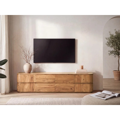 TV stolek Kala akácie hnědá