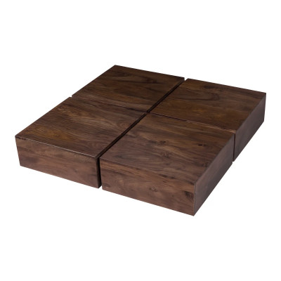 Couchtisch Amberley Akazie 80x80 cm