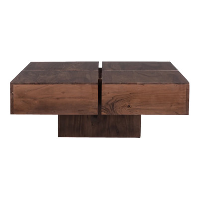 Konferenční stolek Amberley Acacia 80x80 cm