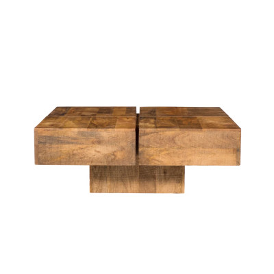 Couchtisch Amberley Mango 80x80 cm