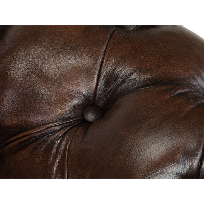 Chesterfield Big Sofagarnitur braun