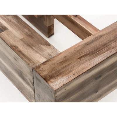 Holzbett Marton 180x200 Akazie rustic