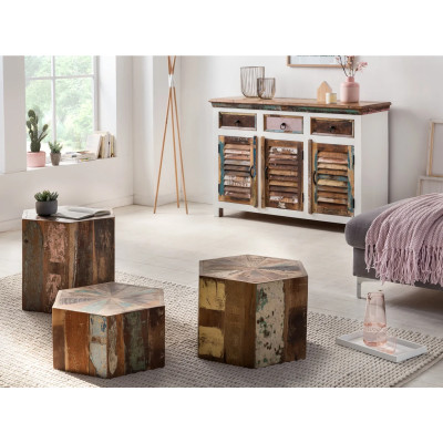3er Set Couchtisch Wakefield