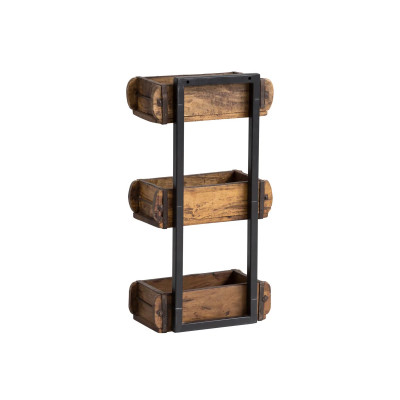Wandregal Ziegelform 3er-Set