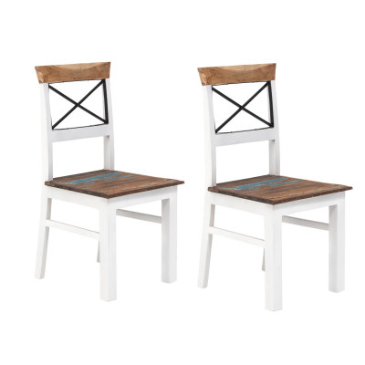 2er Set Holzstuhl Perth