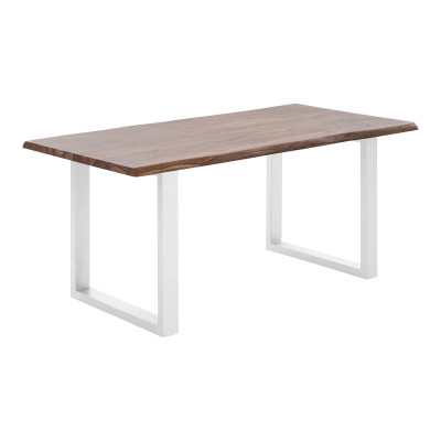 Esstisch Bullwer Palisander weiß 140x90 cm