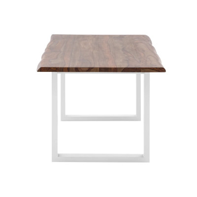 Esstisch Bullwer Palisander weiß 140x90 cm