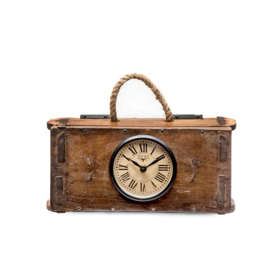Uhr in Ziegelform