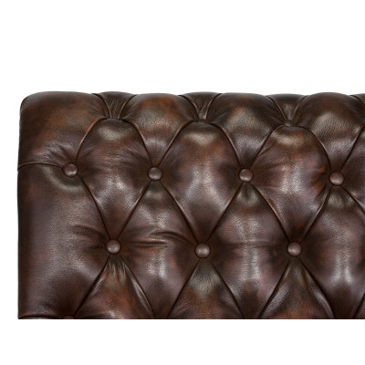 Chaiselounge Chesterfield Bedford antik braun