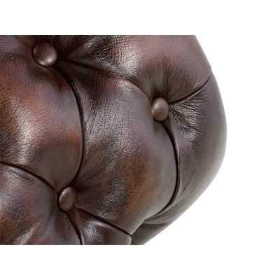 Lehátko Chesterfield Bedford starožitně hnědé