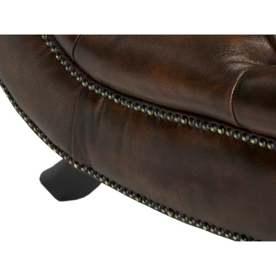 Lehátko Chesterfield Bedford starožitně hnědé