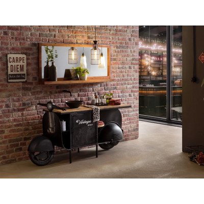 Waschtisch Scooter schwarz