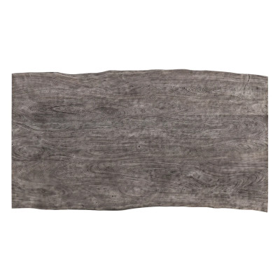 Esstisch Bullwer Grau schwarz 140x90 cm