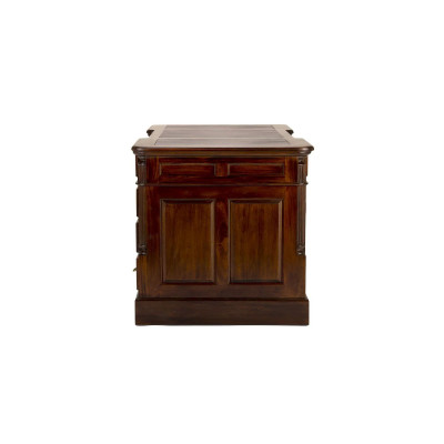 Schreibtisch Cambridge Leder braun