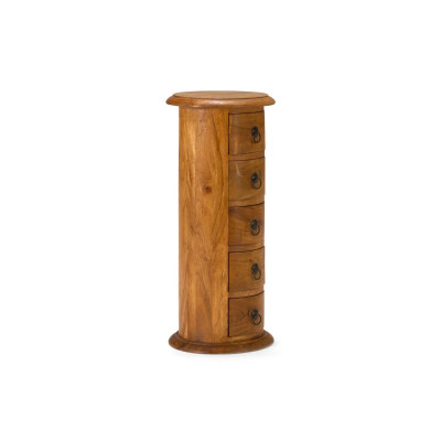 Rundschrank Texas natur