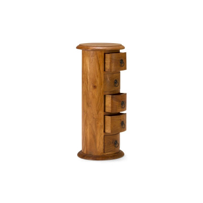 Rundschrank Texas natur