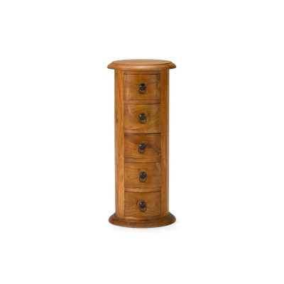 Rundschrank Texas natur