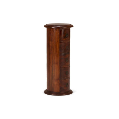 Rundschrank Texas braun