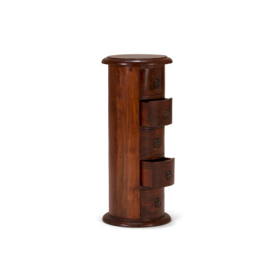 Rundschrank Texas braun