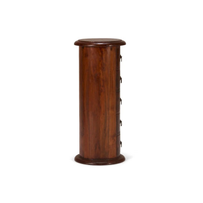 Rundschrank Texas braun
