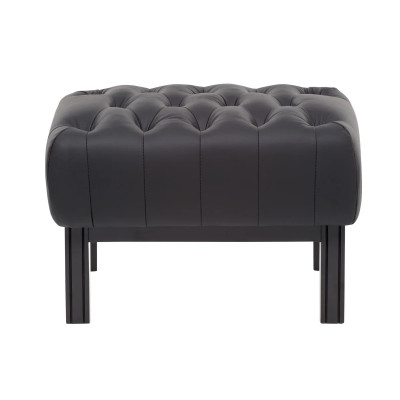 Taburetka Chesterfield Kingsfield černá